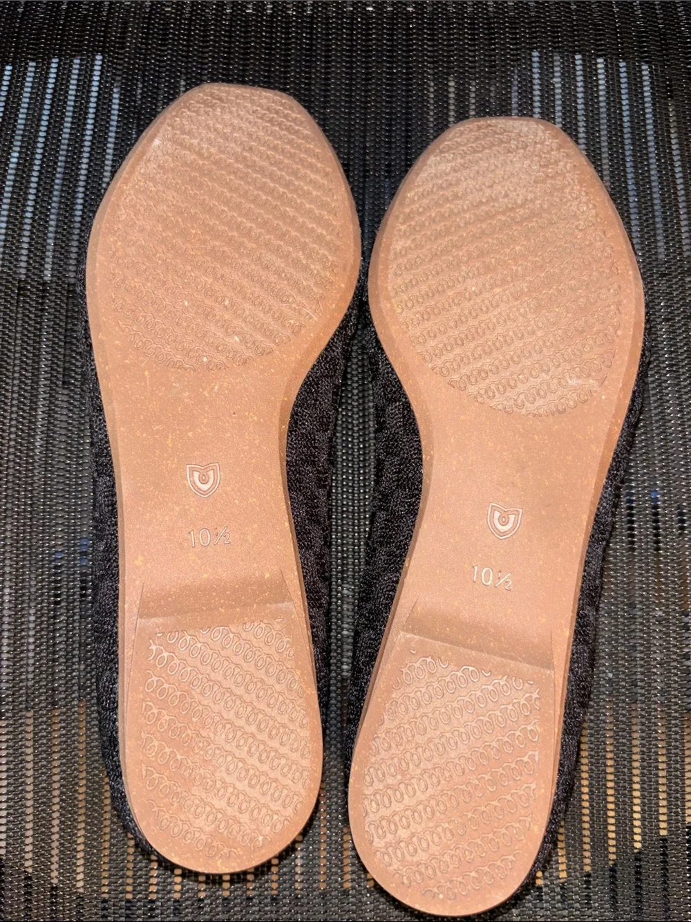 Rothy's Black The Max Square Mary Jane flats,  Women's 10.5 NWOT